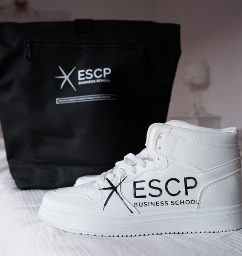 Farid’s ESCP shoes and bag: trusted companions on his journey as an Olympic torchbearer