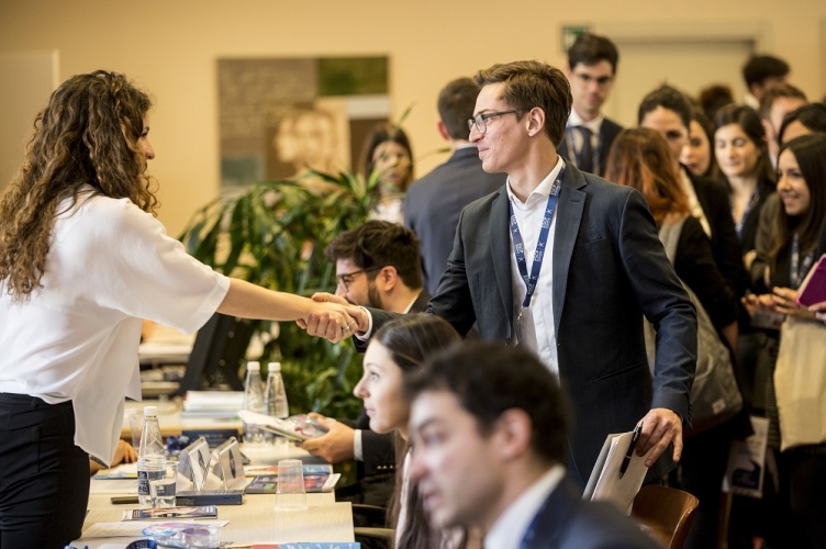 ESCP students at the Career Fair