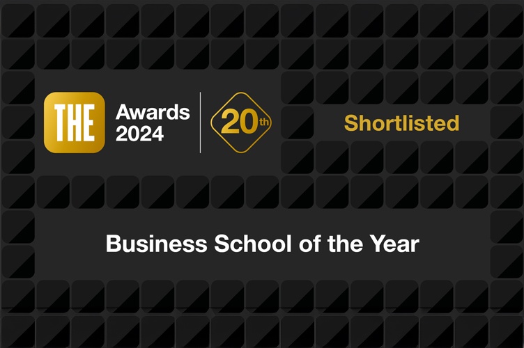 ESCP shortlisted for Times Higher Education's UK Business School of the Year Award 2024