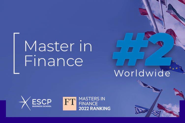 Master in Finance ranks 2nd worldwide in Financial Times ranking