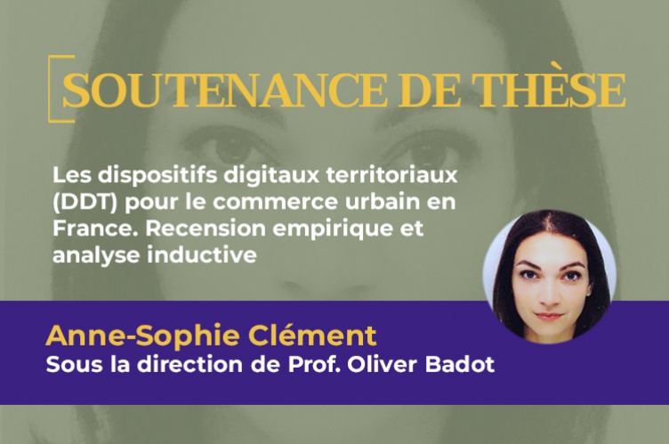 Soutenance de thèse : Anne-Sophie Clément - ESCP Business School